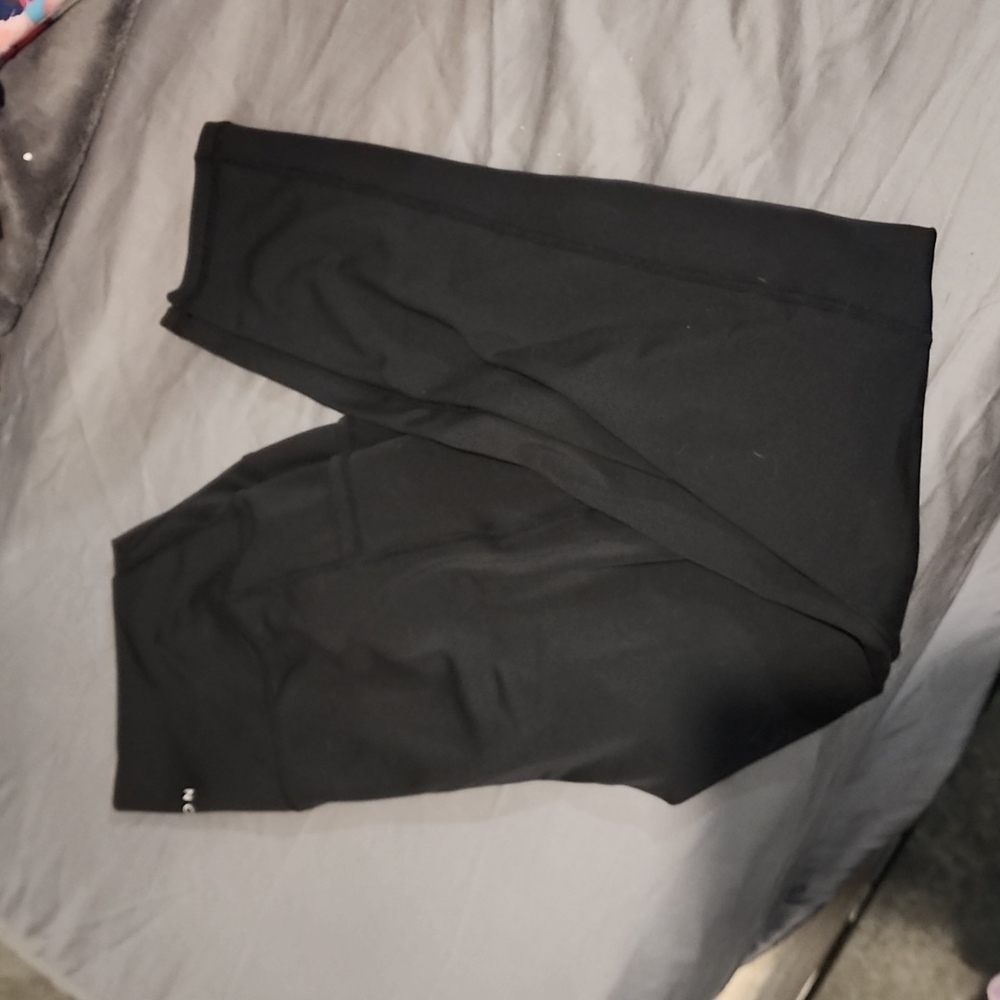 High Rise Naked Pocket Legging Black 24"